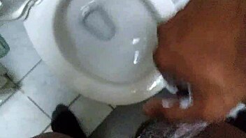 damn! solo soapy rub on huge black cock!
