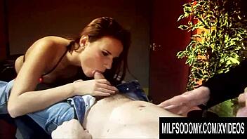 I am Claudia Rossi and Melissa Black pleasuring him with tight assholes. We do it in a group threesome.