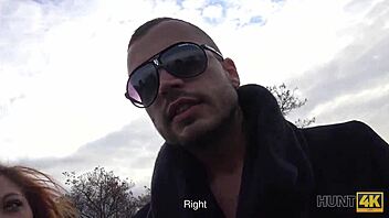 hunt4k man moet toekijken hoe Jenifer Red neukt voor cash damn