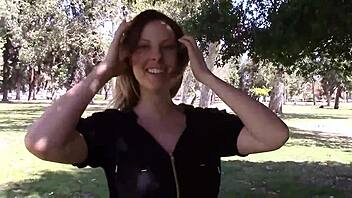 is this naughty babe willing for rough cock sucking and sloppy blowjob in her pussy?