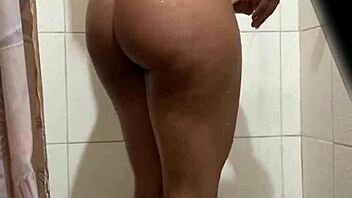 Public performance of a Colombian college teacher's stunning rear end