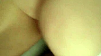 white girl gives sloppy blowjob bent over in pov 😍