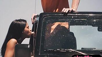 Outdoor Sex With My Gf While In Rome At The Highway