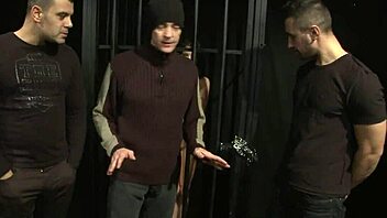 Restrained Babe Disciplined And Spitroasted