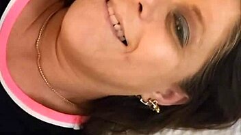 she savors every inch of that monster cock, epic blowjob interrupted