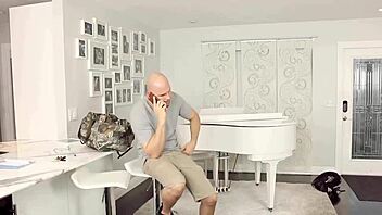 Tattooed petite fucked by massive cock