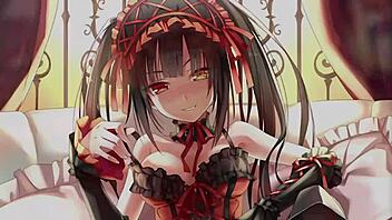 kurumi's feet guiding your edging in this femdom hentai joi contest