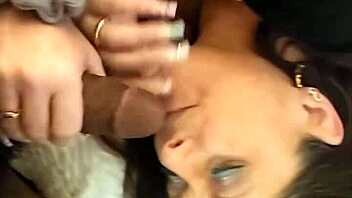 she savors every inch of that monster cock, epic blowjob interrupted