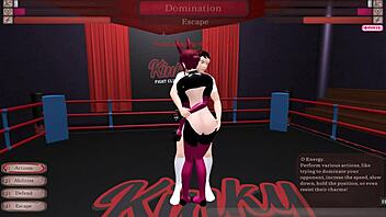 i'm the slutty bunnygirl, fightin with peggin and big cocks in ep 1