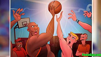 Cartoon gay boys get their asses pounded by BBC