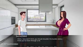 Erotic Anime gameplay with rough sex and orgasm