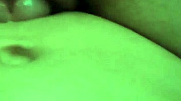 Latina MILF teases cock with handjob leading to orgasm and cumshot in missionary.