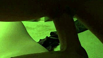 Riding my boyfriend, his pov of my big natural tits bouncing in his face as he squeezes my neck and fucks me hard in late night sex session hd