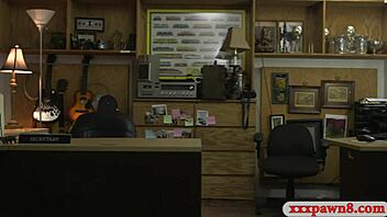 Hot Brunette Babe Pawns Pussy And Gets Fucked Hard