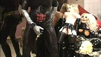 Roxina worships black xxl cock in detail.