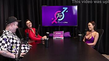 Alice Vasconcelos faces city hate over sheer red outfit