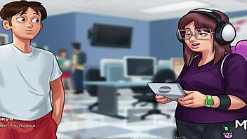 Summertimesaga orc cosplay vodi do zabave z zeleno pičko v 4. delu 92! 😈