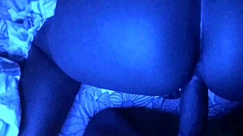 Rough sex with a black amateur in dogestyle position