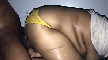 I’m back with Adrene Green, fucking hard in lingerie with my shaved pussy licked and pounded doggystyle.