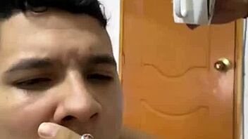 Latin Twink Sucks With Passion