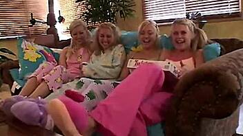 little summer nude game where teens show off natural tits 😏