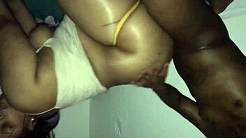 I’m back with Adrene Green, fucking hard in lingerie with my shaved pussy licked and pounded doggystyle.