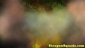 Strapon SUB TOYED AND DOMINATED IN TRIO