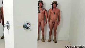 naked gay twinks in the navy are hot and mischievous troops