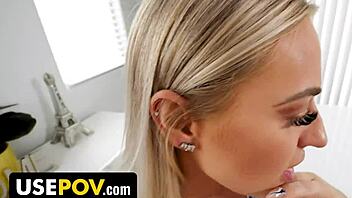 Stepmom Sage Pillar and milf Elana Bunnz used and drilled by stepson