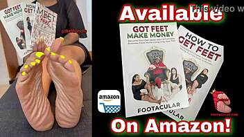 ebony footjob joi and dry soles asmr