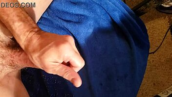 Soloboy tugging his big dick till he blows a load.