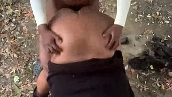 Public fuck on bridge top with phone tapping ceiling