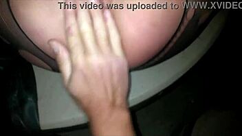 outdoor sex on table at night