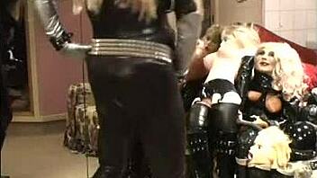 Roxina worships black xxl cock in detail.