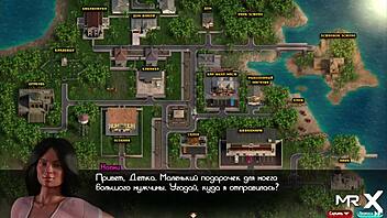 In treasure of nadia, she gets a creampie after a deep throat blowjob in episode one ninety