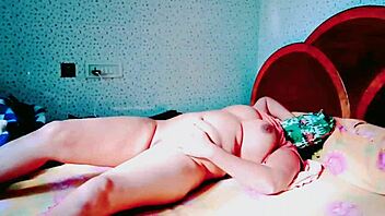 indian hot aunty gets wild in sexy video with japanese babe for intense missionary action