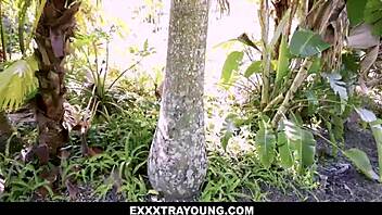 헤이 Kyler Quinn, Jax Slayher의 거대한 빅 블랙 비스트 도전 야외에서 핸들할 수 있어?