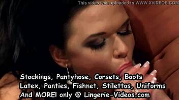 Why is this glamour maid screwed in stockings and sexy heels?