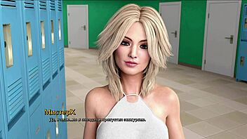 Welcome to your first day at college, let's explore this sexy game story together.