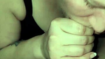 Slut gives sloppy blowjob during outage! 😜