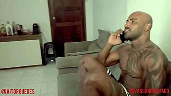 Jason dotado pounds me hard on Halloween night bare. Interracial anal action in a spooky setting.