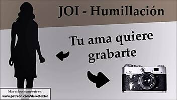 Humiliating anal domination and joi with camera involvement
