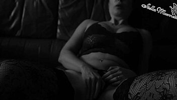 I Masturbatd Busty Pussy With Dildo In Lingerie