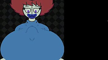 trixie the clown gets banged by a monster cock in the game