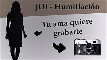 Humiliating anal domination and joi with camera involvement