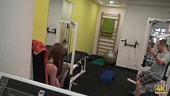 Teen Feels Nervous During Hidden Blowjob Training Session