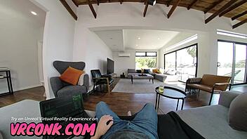 vr conk detroit become human xxx parody with natalia nix