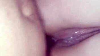 i fill her ass with cum with legs over shoulders in anal sex