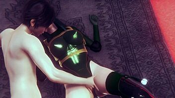 i lick and finger tsuyu asui's ass until she squirts