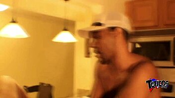 thicc 18yo italian teen maria sucks black cock, rough fucking on kitchen countertop